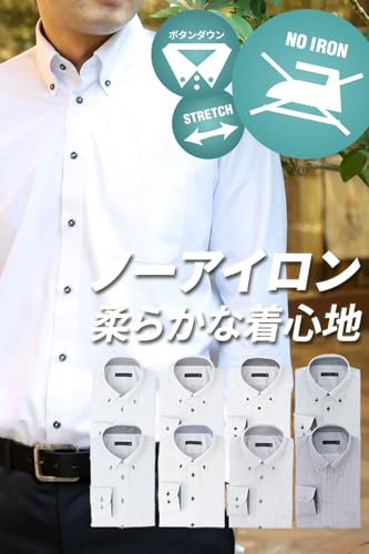 長袖ニットワイシャツ 2