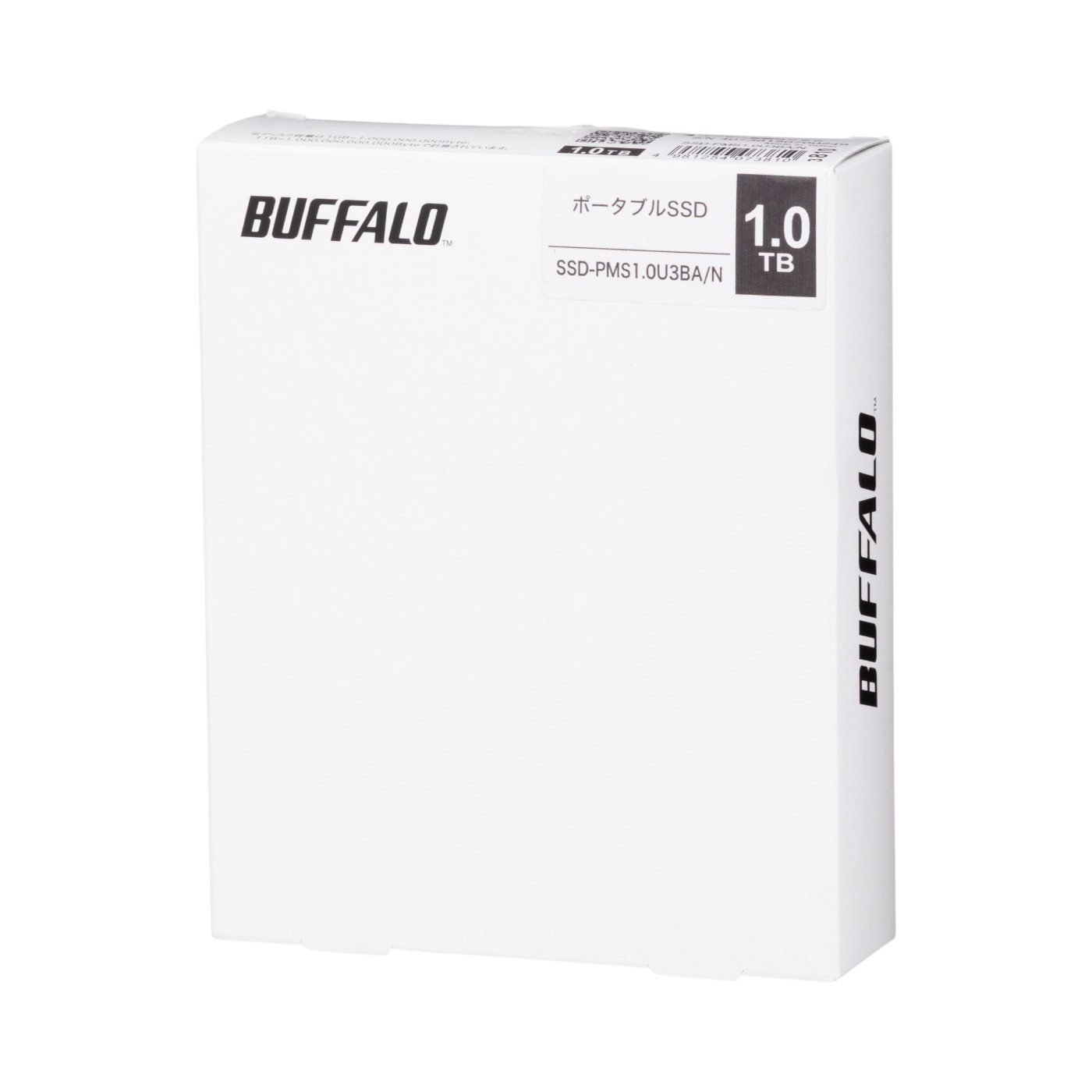 【新品未開封】BUFFALO 1TB SSD SSD-PMS1.0U3-BA バッファロー ポータブルSSD SSD-PMS1.0U3-BAを検証レビュー！外