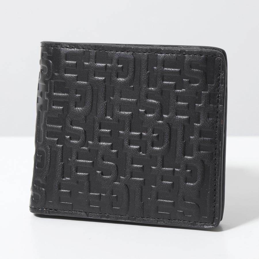 新品　DIESEL　折財布　ブラック　DSLX09541P　メンズ　ロゴ　財布 新品 DIESEL 折財布 ブラック DSLX09541P メンズ ロゴ 財布