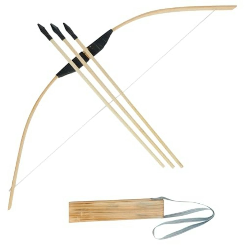 伝統竹木製弓矢セット 1
