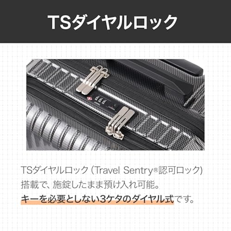 フロントポケットスーツケース 7