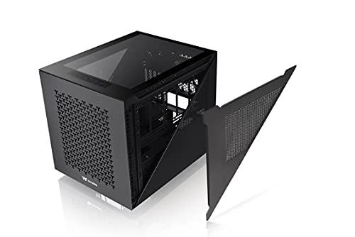 PCケース キューブ型 アルミニウム製 Mini-ITXケース Thermaltake、4,980円の水冷対応MiniITXキューブPCケース - 価格.com