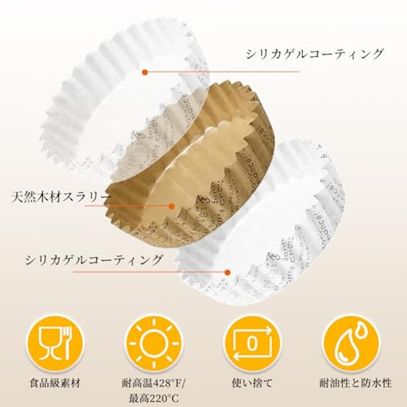ベーキングカップ 3
