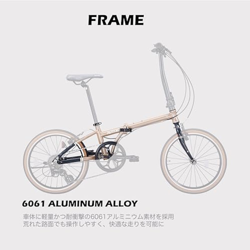 HEBE 折りたたみ自転車 3
