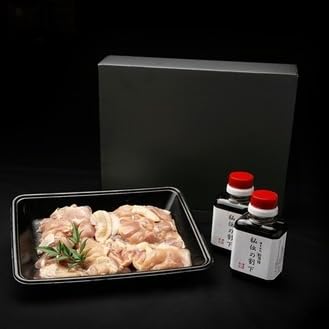 はかた地どりの鶏すき いろは謹製割下付き 2