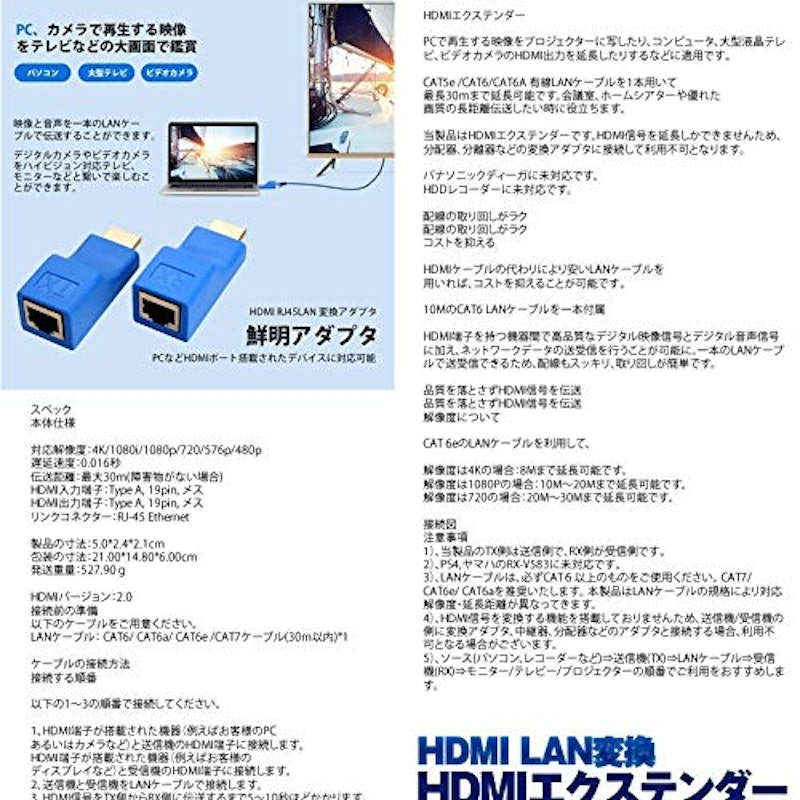 HDMIエクステンダー 3