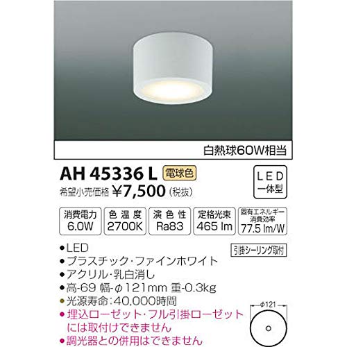 小型シーリングライト 2