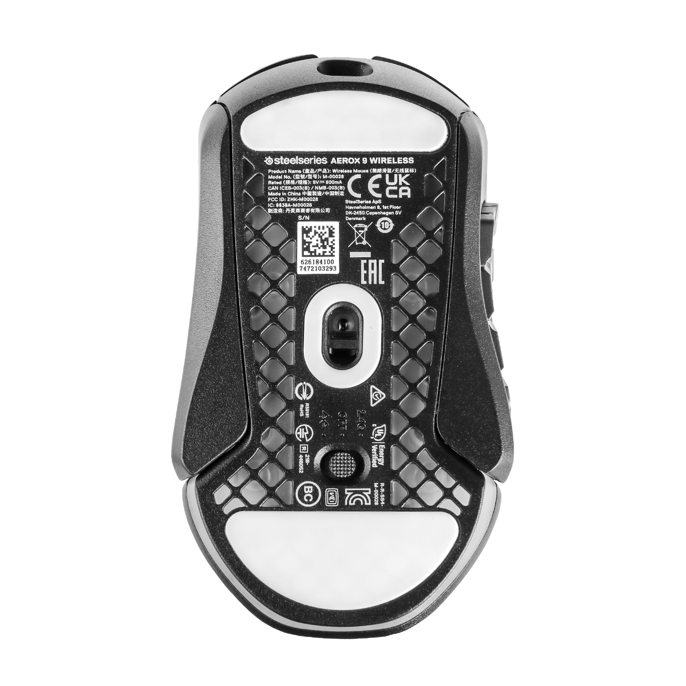 マウス・トラックボール SteelSeries Aerox 9 Wireless SteelSeries Aerox 9 Wireless - Mysz do gier z otworami i RGB