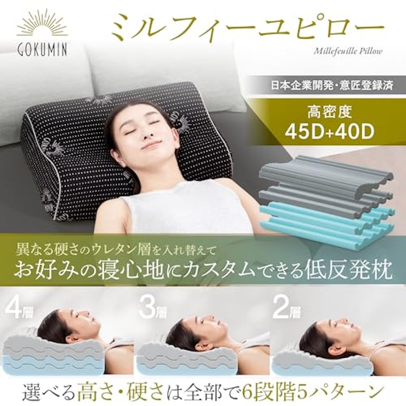 ミルフィーユピロー 低反発枕 2