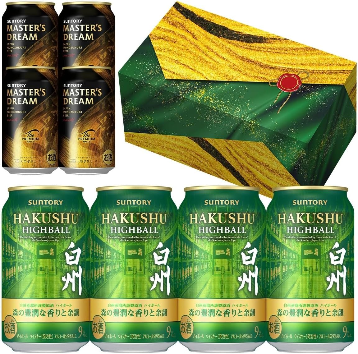 サントリー 白州ハイボール＆マスターズドリーム 1
