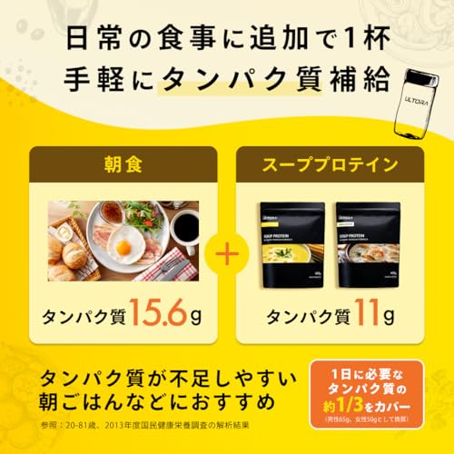 スーププロテイン クラムチャウダー風味 3