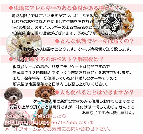似顔絵ドッグケーキ 5