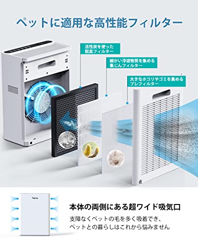 Tailulu 空気清浄機 HQZZ-260を検証レビュー！空気清浄機の
