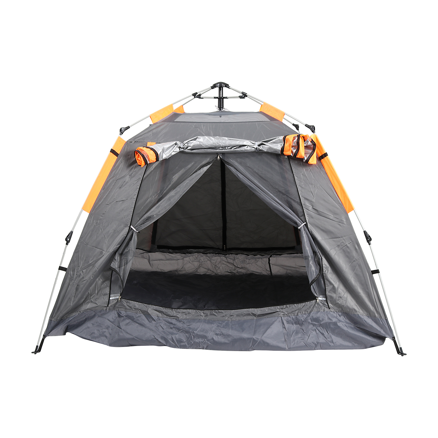 binoa テント 3～4人用 UVプロテクション キャンプ アウトドア binoa テント ワンタッチテント 3～4人用 全景天窓 ダブルドア・窓