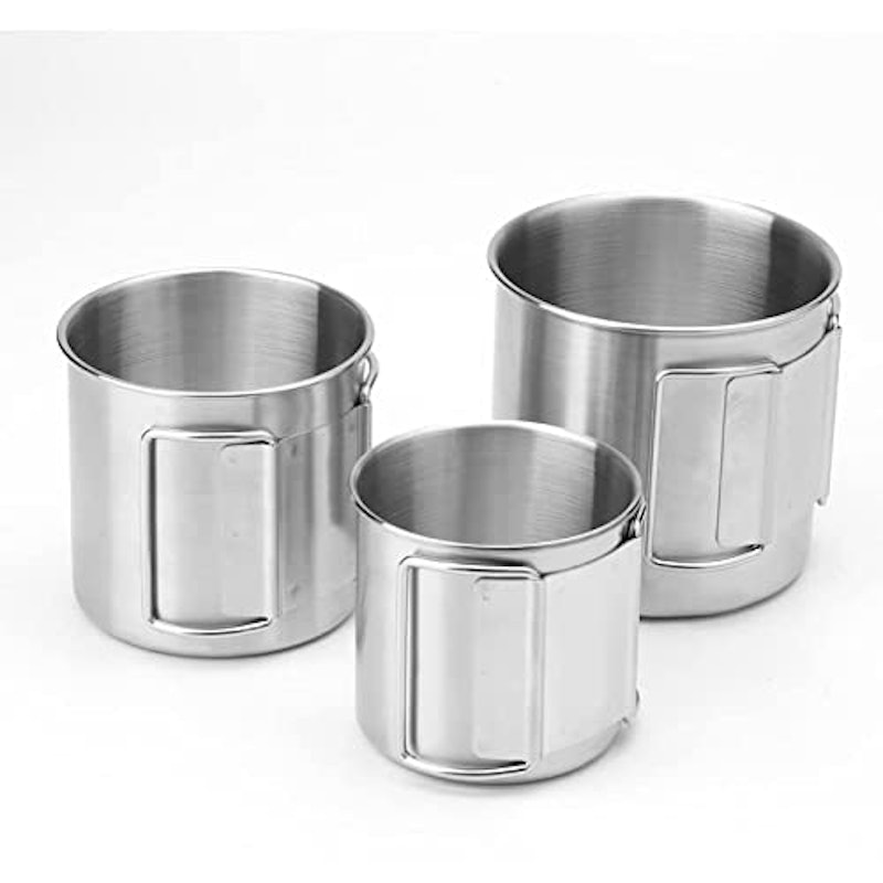 スタッキング ステンレス マグカップ 3個セット 5
