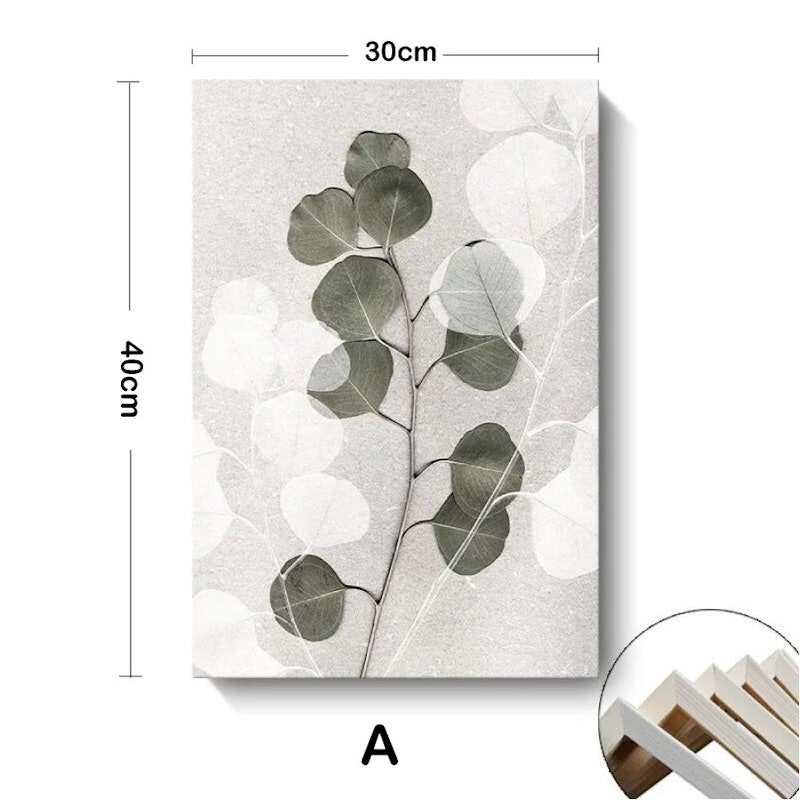 ファブリック 植物3枚セット 8