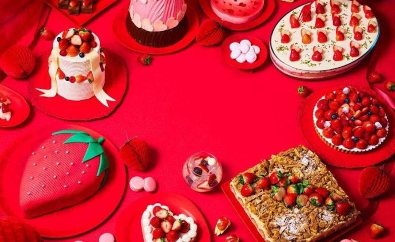 アートホテル大阪ベイタワー スカイビュッフェ51 ストロベリービュッフェ「#BIG LOVE ~Strawberry Buffet~」 1