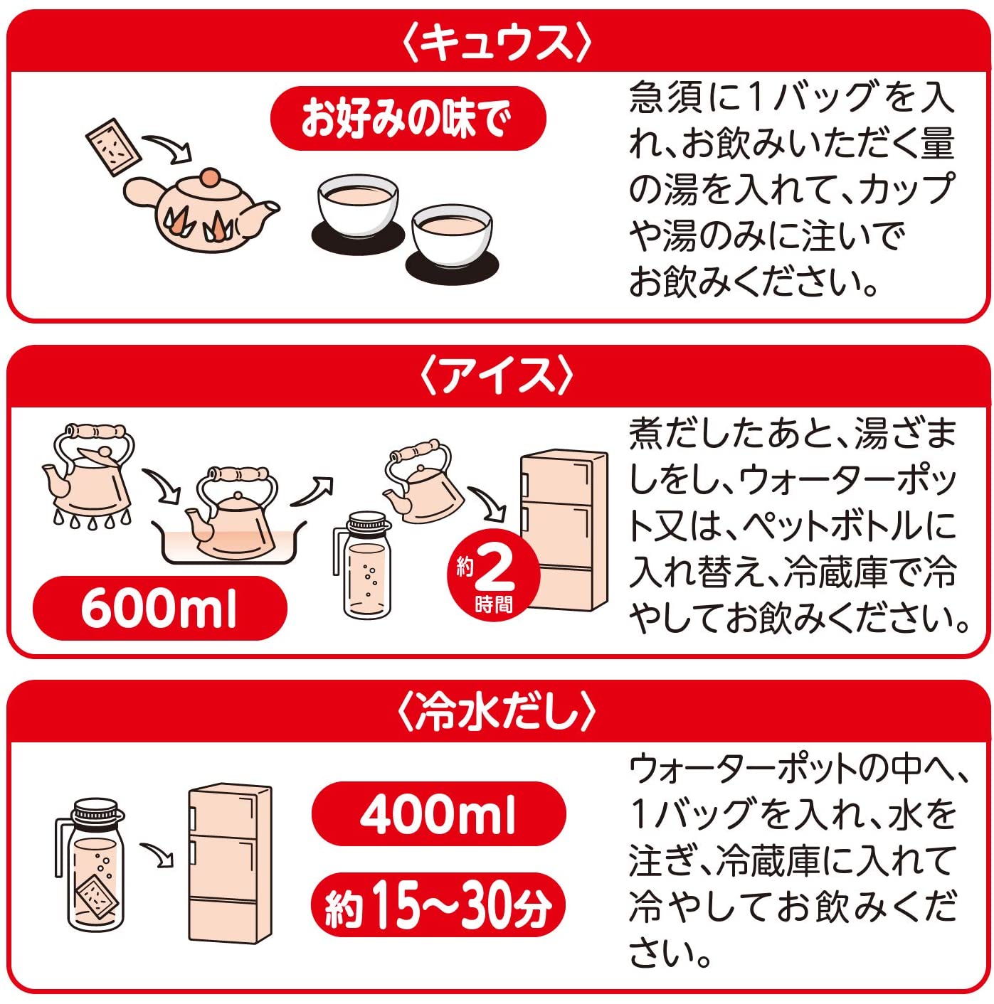 お徳用プアール茶 4