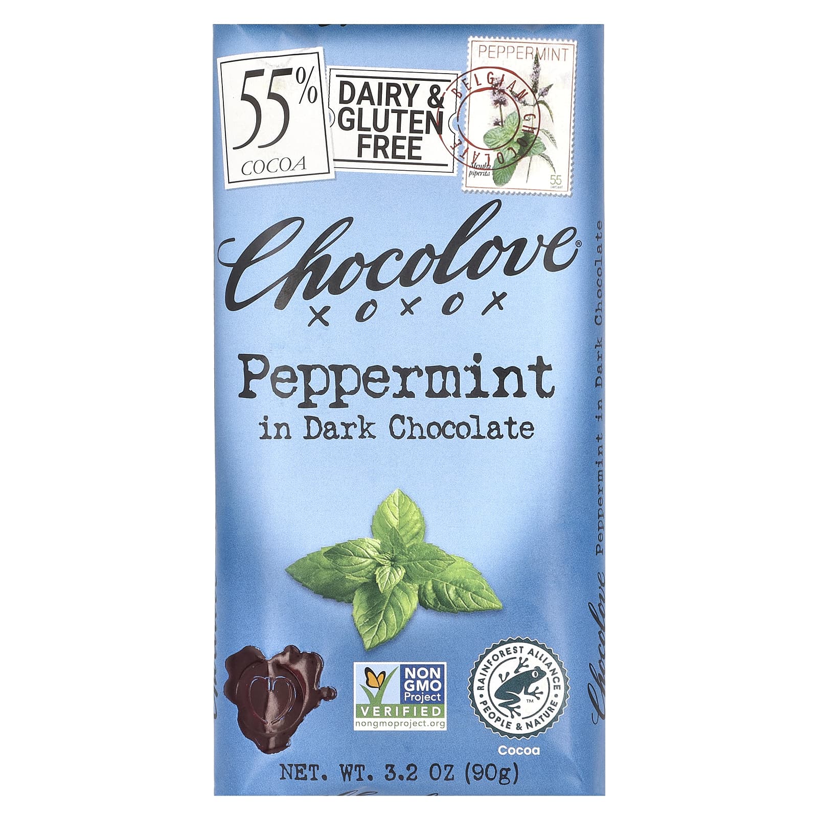 Peppermint in Dark Chocolate 1