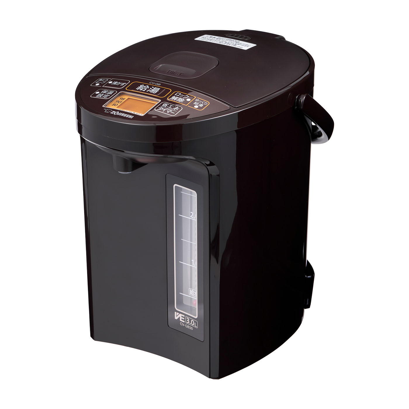 象印マホービン 優湯生 VE電気まほうびん CV-GB30を検証レビュー！電気