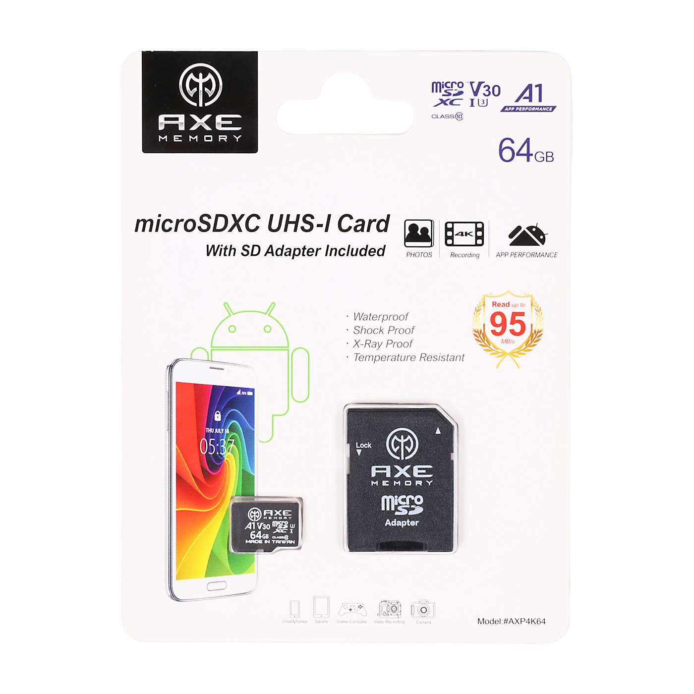 ギッシュ・ジャパン AXE MEMORY microSDXCカードを検証レビュー