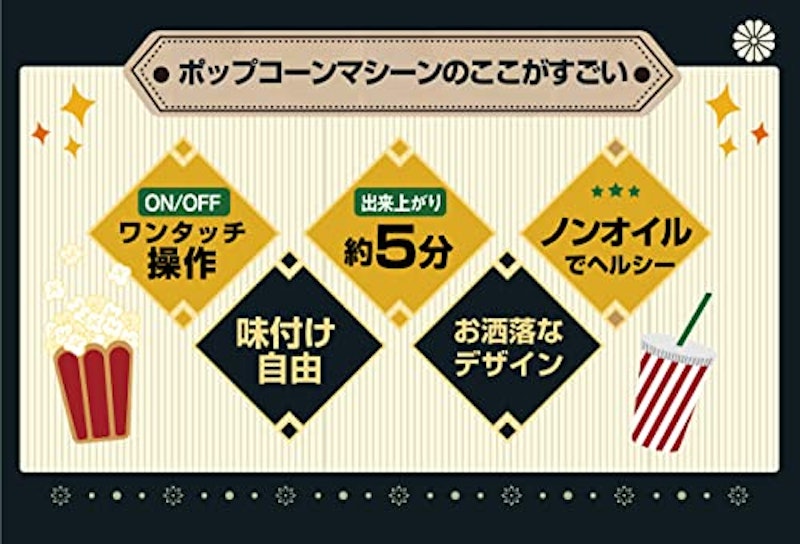 家庭用ポップコーンメーカー 2