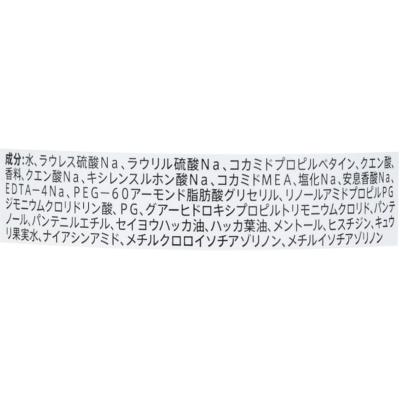 ピュア&クレンズ シャンプー 2