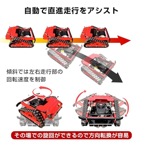 自走式草刈機  5