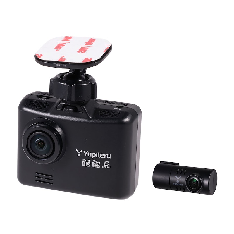 前後2カメラ ユピテル DRY-TW7000c 超広角記録GPS搭載