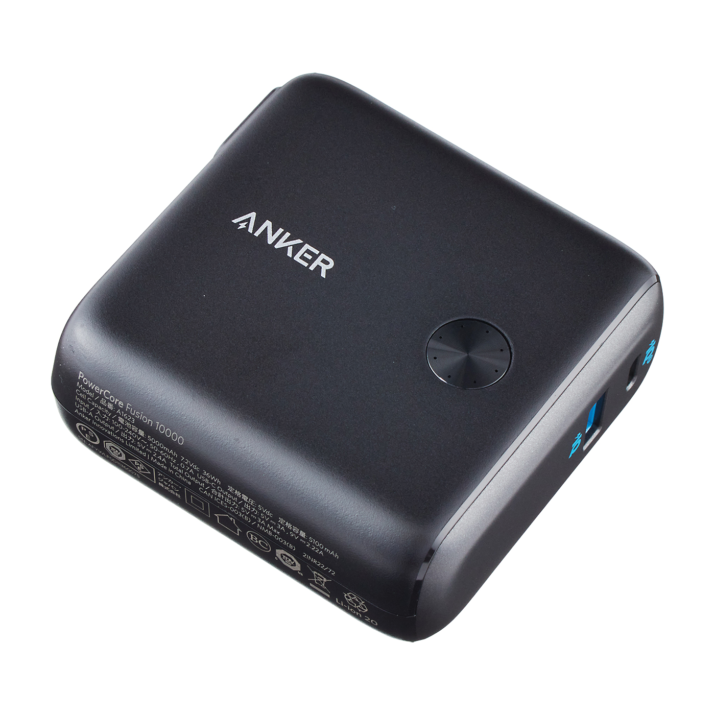 ANKER ANKER POWERCORE FUSION 10000 BLACK - スマホアクセサリー