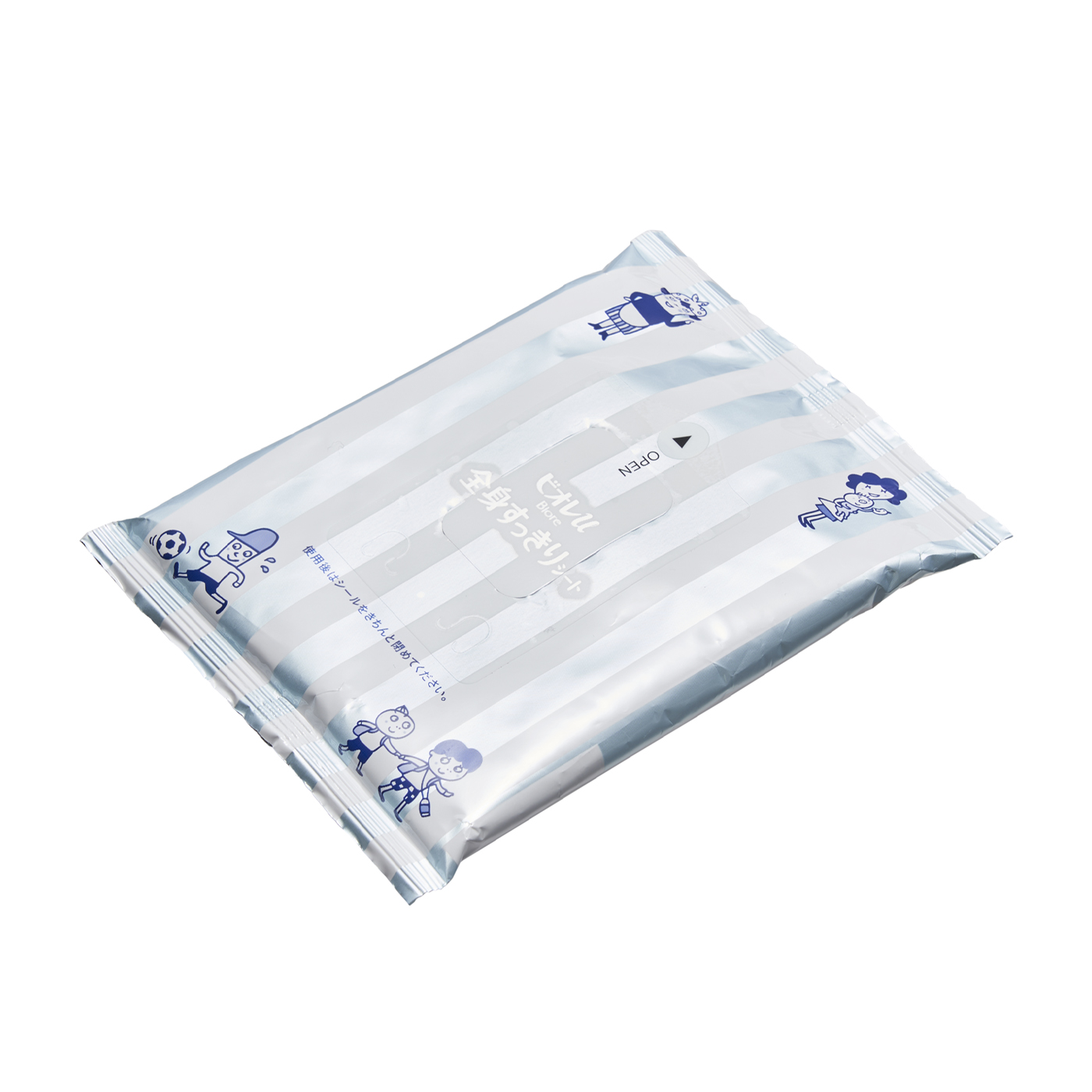 ビオレu 全身すっきりシート  10枚(携帯用) 51セット 全身すっきりシート 携帯用 / ビオレu(ボディ用デオドラント・制汗剤