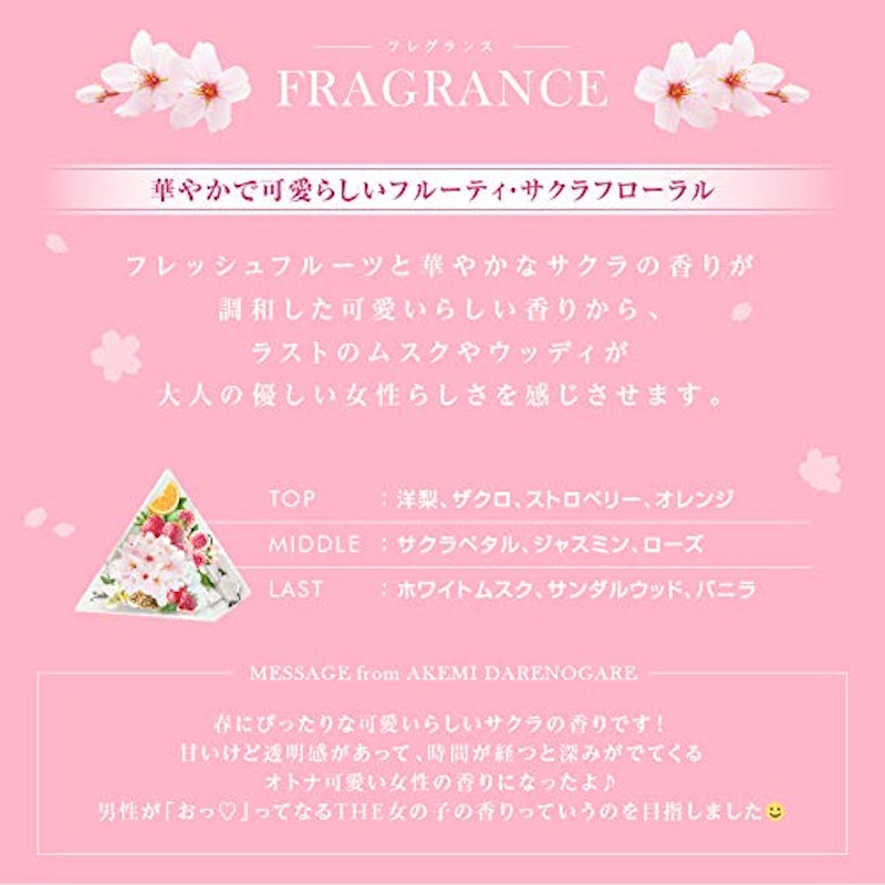 ディーティン オードトワレ サクラ 4