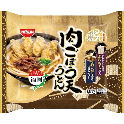 日清のどん兵衛 肉ごぼう天うどん 1