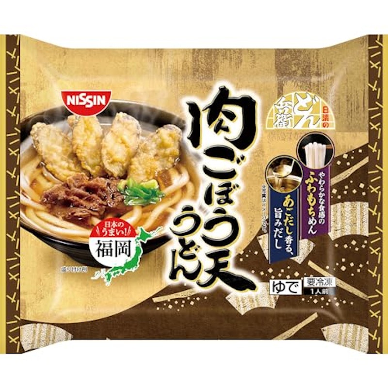 日清のどん兵衛 肉ごぼう天うどん 1