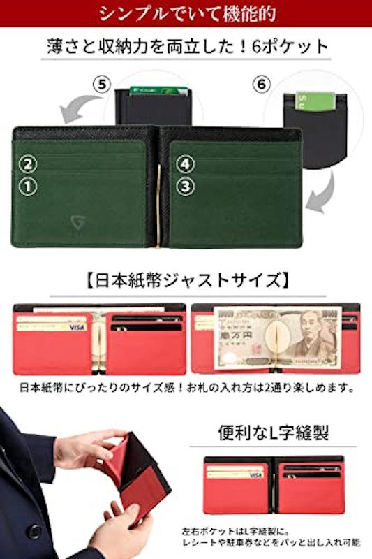マネークリップ 3