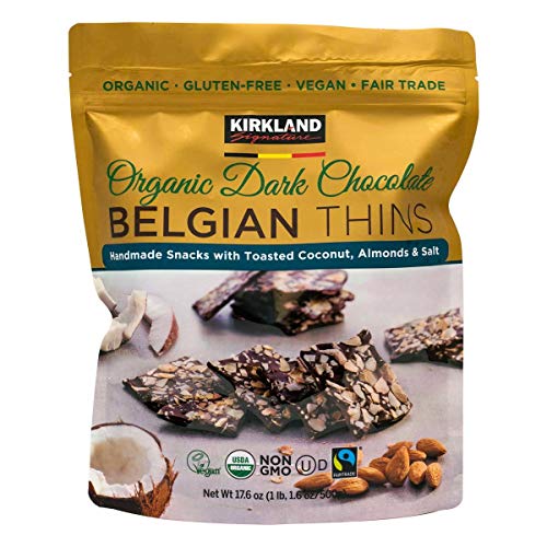 KIRKLAND オーガニックダークチョコレート BELGIAN THINS 1