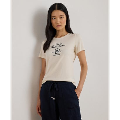 エンブロイダリークレスト ジャージー Tシャツ 1