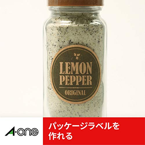 ラベルシール プリンタ兼用 クラフト紙 4