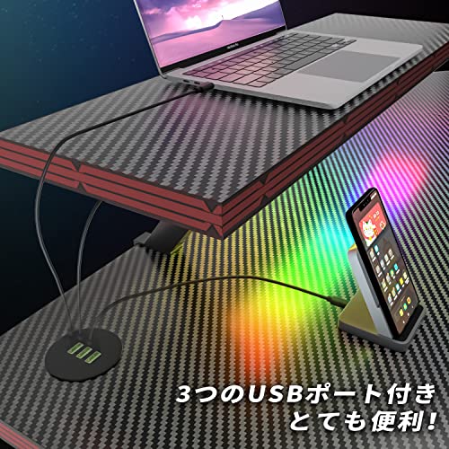 L字ゲーミングデスク 3