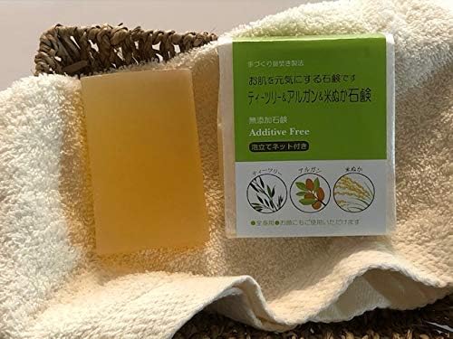 ティーツリー＆アルガン＆米ぬか純石鹸 1