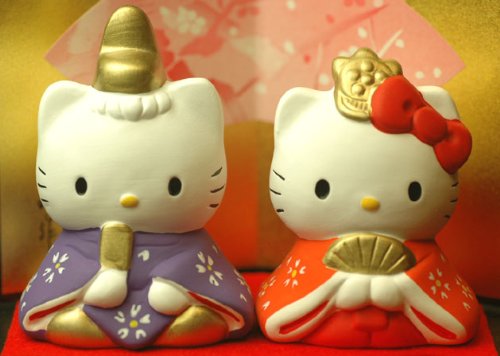 HELLO KITTY 立雛 ひな人形 3