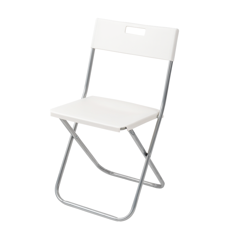 【10点セット】IKEA グンデ　白　折りたたみ　椅子　GUNDEよろしくお願い致します