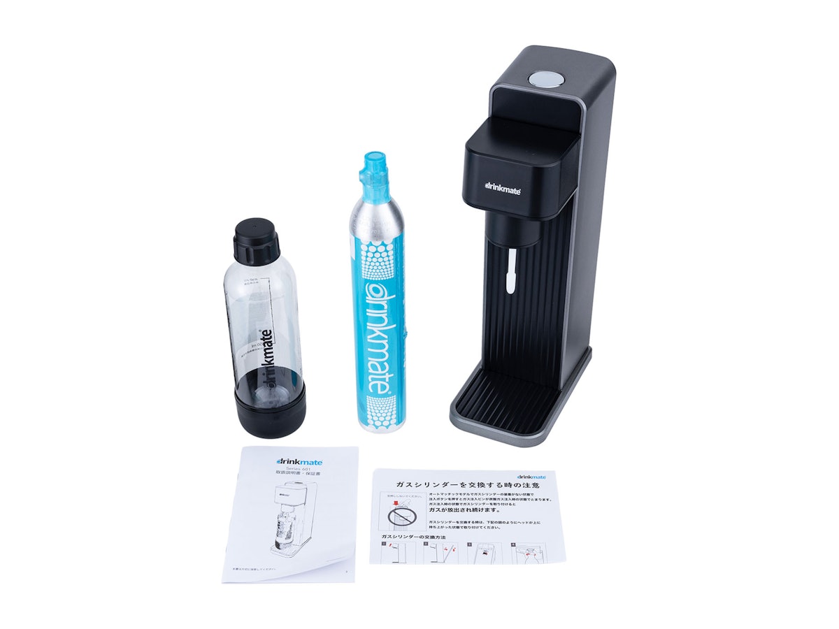 未使用 ドリンクメイト シリーズ601 DRM1013 +予備用ガスシリンダー 新品未使用 ドリンクメイト 601 DRM1013 +予備用ガスシリンダー