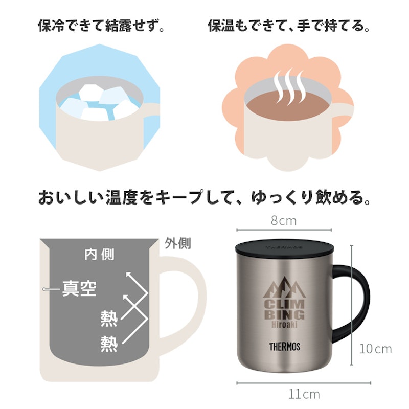 サーモス マグカップ 2