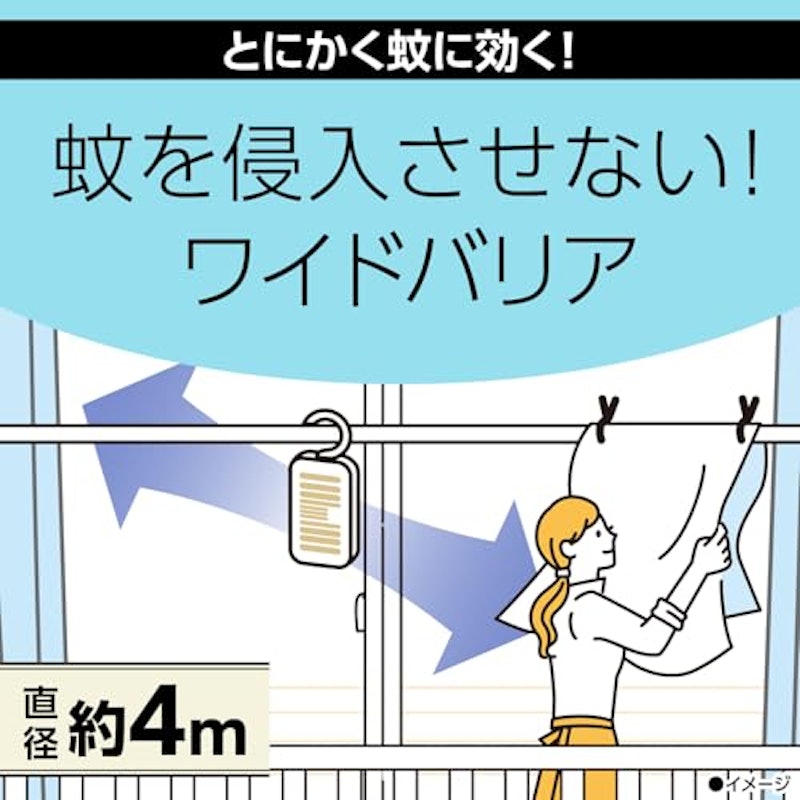蚊に効く吊るだけプレート 9ヵ月用 3