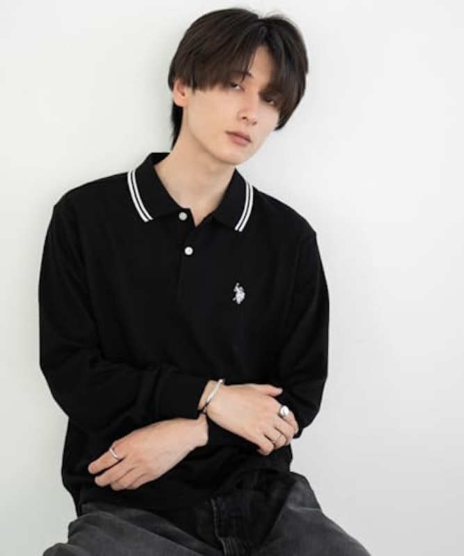 U.S. POLO ASSN. 別注ラインポロシャツ 2