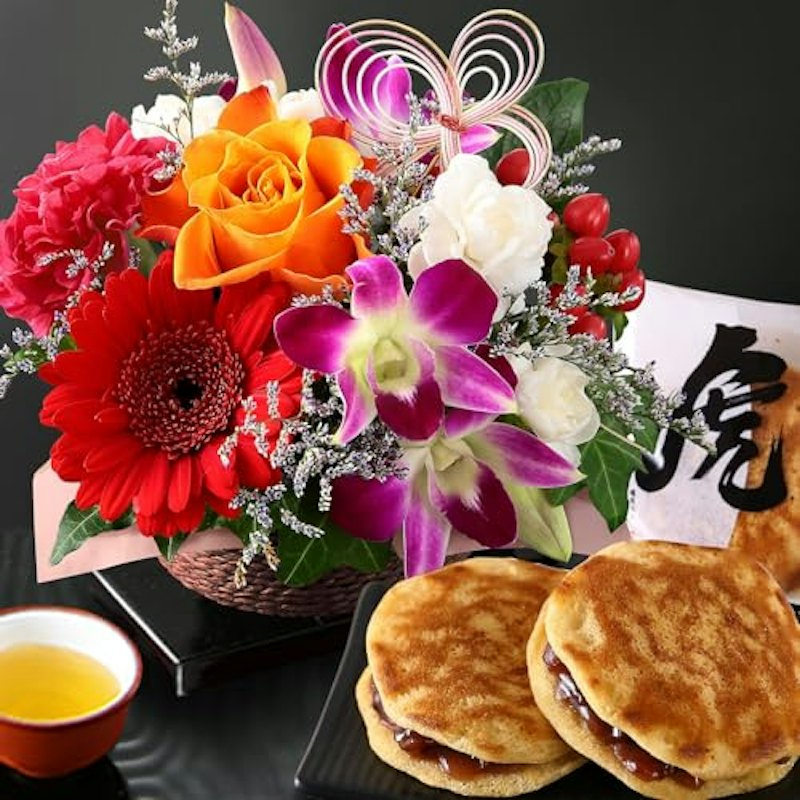 秋の花蝶&元祖!虎焼き3個 1