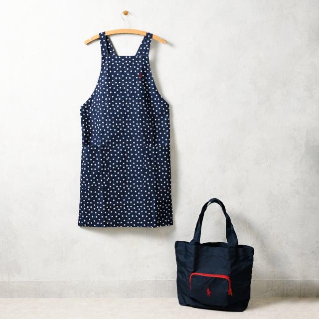 RALPH LAUREN HOMEスモールスターエプロン＆エコバッグセット 1