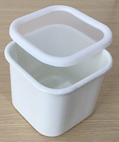 ホーロー深型保存容器 4