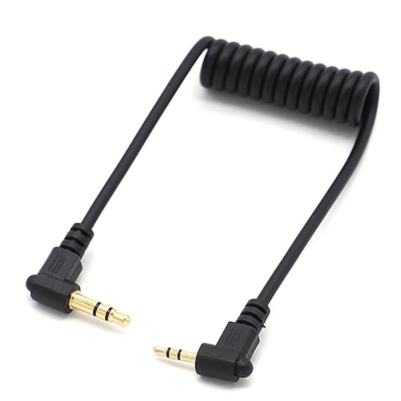 3.5mm3極L字ミニジャック オス 1